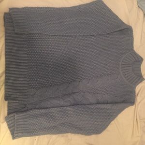 Size L Slate blue Tunic Sweater